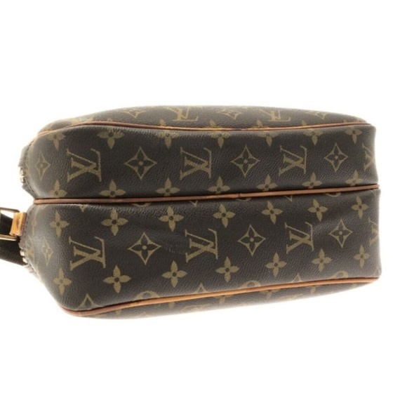 100% Authentic LOUIS VUITTON Reporter PM Brown Monogram Shoulder Bag - Picture 7 of 14